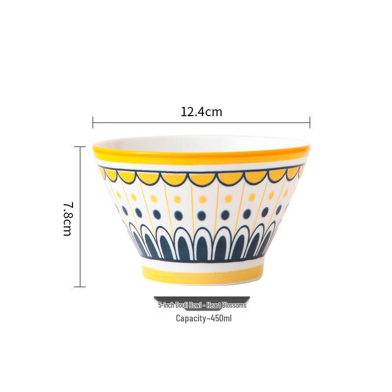 Ailanhui Jia Nordic Style Ceramic Dinner Bowl