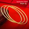 Women's Bohemian Gold Sand Brass Bracelet with Long-Lasting Colorfast Finish