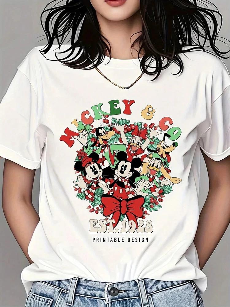 Funny Mickey Mouse Friends TShirt Unisex 5 S