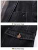 Herren British Style Baumwoll-Denim Freizeit Anzugjacke - Frühjahrs-/Herbstkollektion