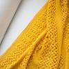 50x60inch Luxury Yellow Gift Blanket Knitted Throw Blanket Chunky Cozy Vintage Farmhouse Gift Textured Throw Blanket Home Decor