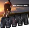 Lixada Men Bike Padded Shorts with AntiSlip Leg Grips Cycle 3D Padded Underwear Bicycle Padding