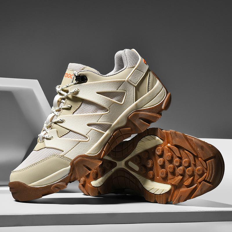 Atmungsaktive Bergsteiger-Sneaker in Übergröße aus Mesh für Herren, Wanderschuhe, Outdoor-Kletterschuhe, Offroad-Laufschuhe