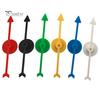 6Pcs Large Arrow Spinner with Suction Cup Heavy Duty Plastic Pointer Tools Family Night Party Board Game Prop Classroom Math Teaching Aid