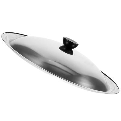 Tapa de Olla Tapa de Repuesto para Sartén Tapas de Acero Inoxidable Utensilios de Cocina Metal Salpicaduras de Grasa para Freír Cocina Wok