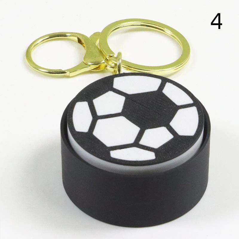 Stress Relief Ball Keychain Click Fidget Toy for Anxiety Relief Finger Play Portable Accessory Supplies