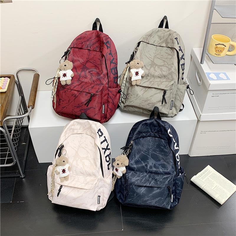 Schultasche Japanisch ins Einfach Mori Girls Rucksack Koreanische Ausgabe College Mittelstufenschüler Oberstufenschüler Schultasche Einfarbiger Rucksack