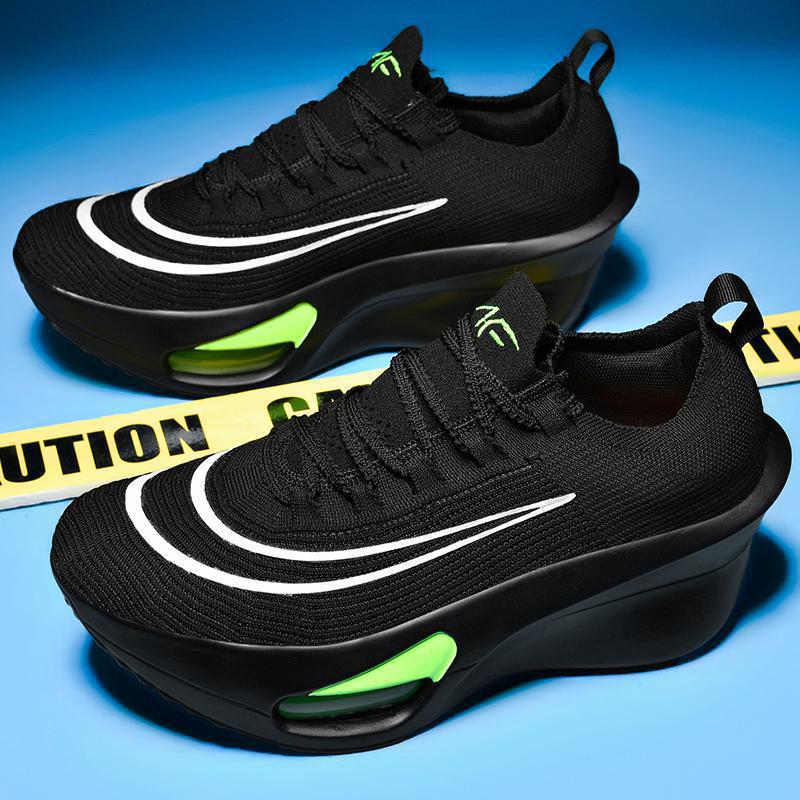 Large Size Student Air Cushion Running Shoes Men'S Outdoor Running Shoes Women'S Marathon Shoes Couple Sports Shoes