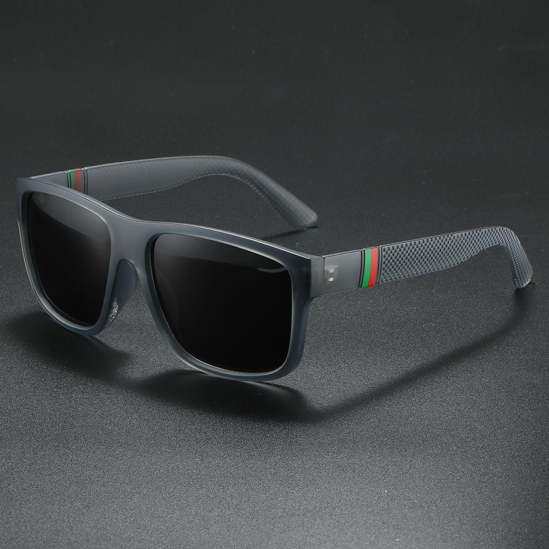 

JYL TS Sunglasses Polarized Square Men UV/P39 B-5912 аквамарин
