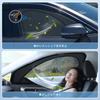 Sunshade Curtain Toyota Voxy Noah 80 Series Sunshade Mesh Curtain Side Cover VOXY NOAH 80 Car Shade Magnetic Ventilation UV Cut Insect Repellent 2014