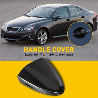 Black Front Left Ouside Door Handle Cover Key Cap 69218-53021 For Lexus IS250