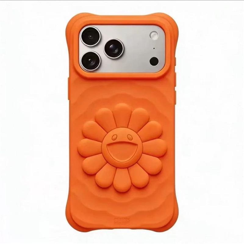 

Takashi Murakami Sunflower Liquid Silicone iPhone Case iPhone 17