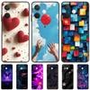 For OPPO A5 Pro A5Pro 5G Case Silicone Luxury Space Soft Bumper For OPPO A5 Pro 5G Global Phone Cover TPU Funda Fashion Bag