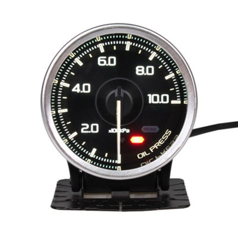 60mm Def Advance A1 Car Gauge with 7 Colors Turbo Boost Water / Oil Temp Oil pressure Vacuum Tacho RPM Voltage Meter