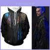 Luxuriös weicher Descendants 3 Hades Hoodie Cosplay Kostüm für Unisex-Komfort