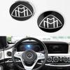 Coprimozzo Ruota Auto Emblema Volante Guscio Adesivo Emblema Cromato Per Cofano Maybach Supporto a Piedi Logo S500 S600 V12 Parafango Laterale Emblema Baule