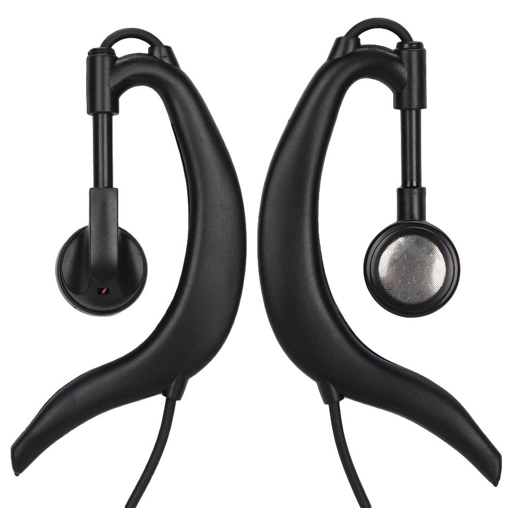 2 way GeneraL purpose Radio Universal K Type Headphone In ear Mic Walkie Talkie Earphone