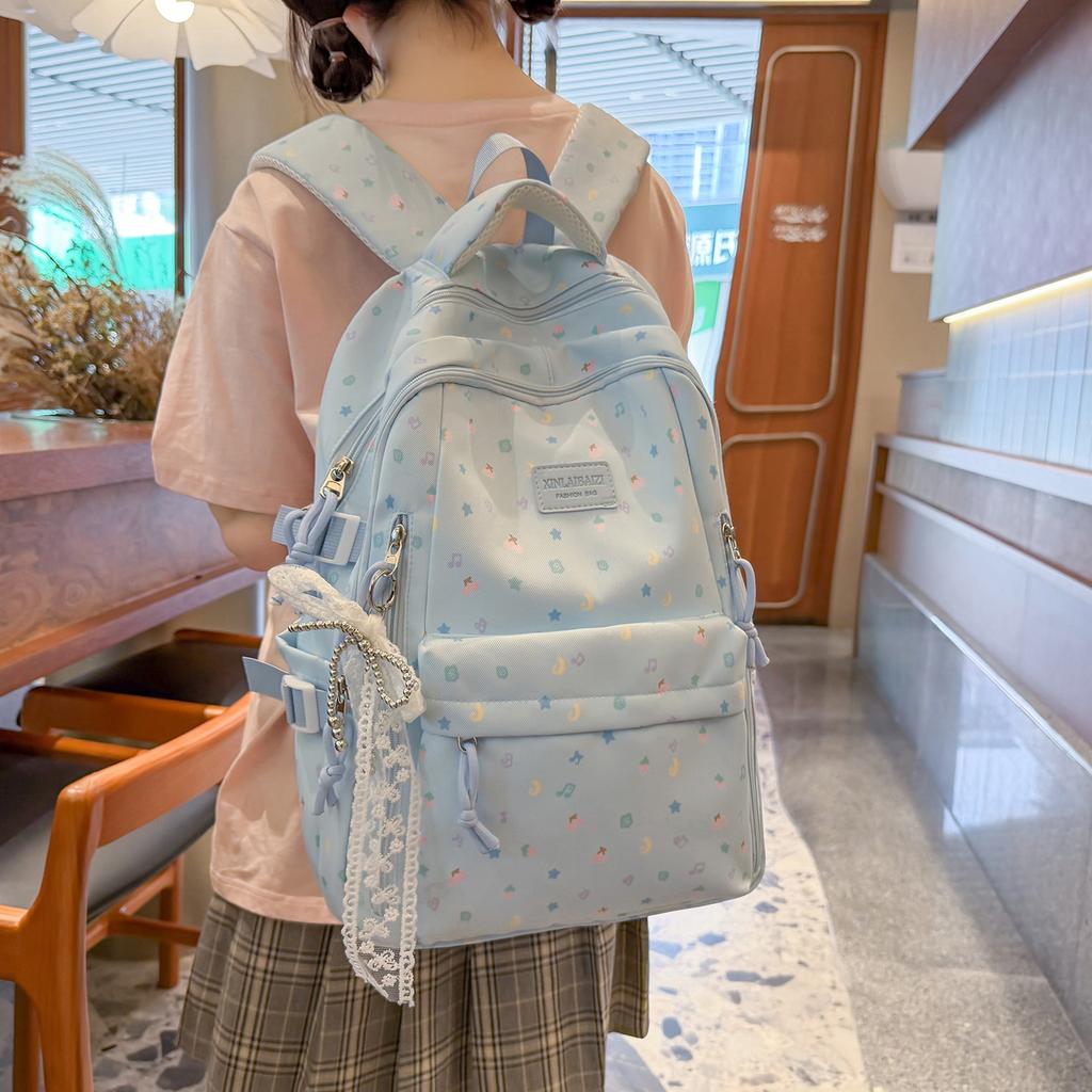 Schoolbag Junior High School Student Backpack Japanese Versatile Backpack Women's Casual Fashion Large Capacity Women's Backpack