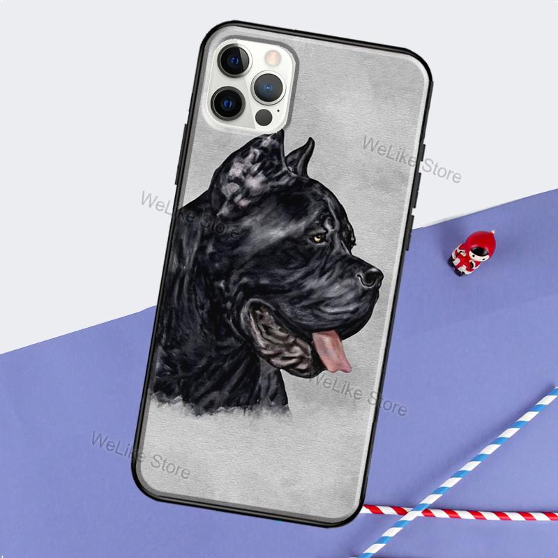 Cane Corso Italian Mastiff Phone Case For iPhone 11 13 Pro Max 12 mini 6S 7 8 Plus X XS Max SE 2020 XR Cover Coque