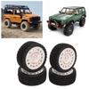 4 Pcs RC Car Tire Rubber Wheels High Wear Resistance Strong Cushioning 1Celsius10 RC On Road Tyres for