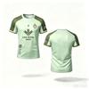 Maglia da Calcio Real Jaen Stile Vintage Stampa 3D Maglietta Top Oversize