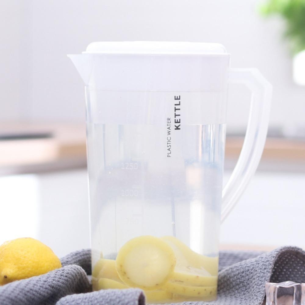 Large Capacity Pitcher Heat Resistant Juice Jug Household Cold Water Kettle Summer
