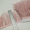 FeatherBeatiful 10 Yards Hohe Qualität Straußenfeder-Borte Fransen Federband 10-15CM/4-6 Zoll Breite Nähen Basteln Kostüme Dekoration