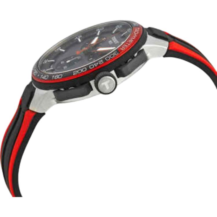 Tissot Συλλογή Race Κίνημα Quartz Αντοχή στο Νερό 100m Ανδρικά Ρολόγια Ρολόι 44.5mm Μαύρο Καντράν T111.417.27.441.00