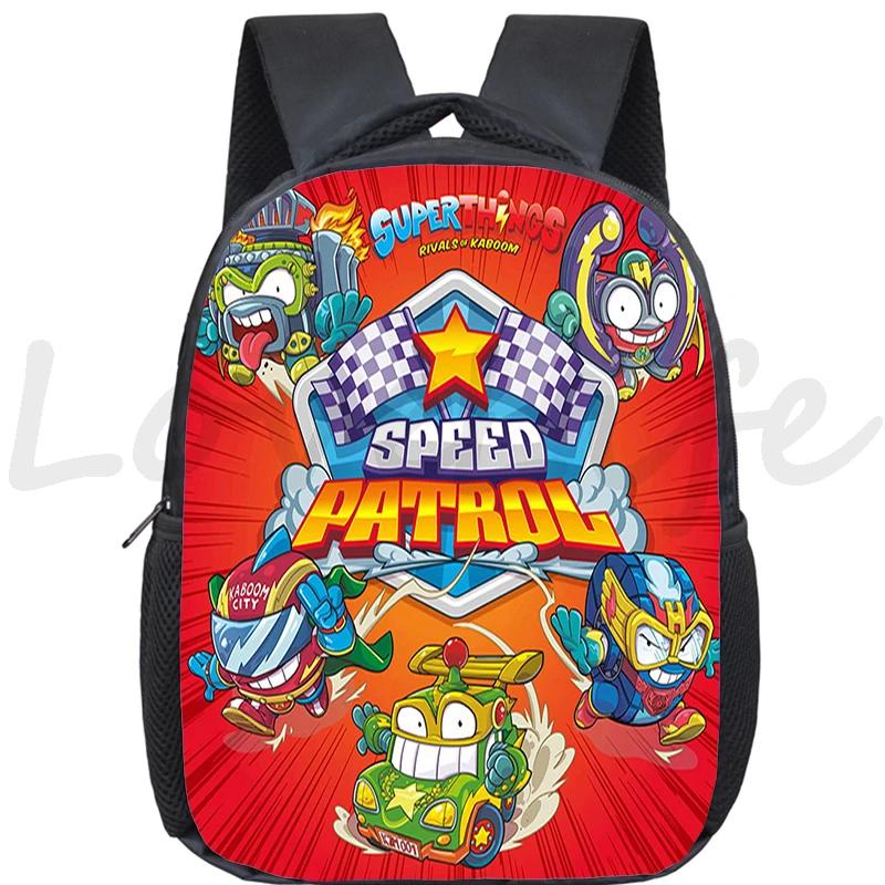 New Super Zings Kindergarten Bag Cartoon Game Superzings Backpack for Boys Girls Children School Bags Kids Daily Bookbag Mochila