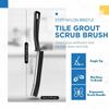 Durable Grout Cleaner Brush Household Tile Joints Scrubber Stiff Bristles Small Tile Grout Cleaning Brush for Shower Floor Lines