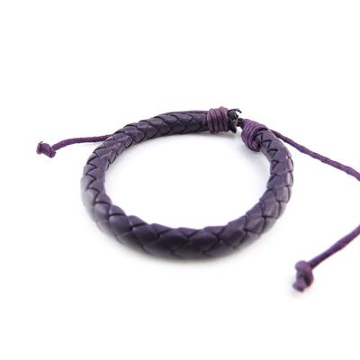 [J1327] - Purple 'Peaceful' Mixed Bracelet