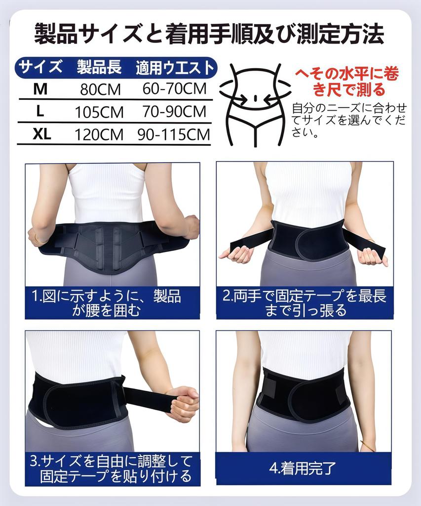 Flynow Lower Back Support Mesh Material x 2 Memory Double Compression Reduces Lower Back Relieves Sudden Lower Back Daily Back Pain Posture Back All