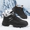 Stiefel Herren Outdoor Herrenschuhe Herren Winterstiefel Wandern Stiefeletten Plüsch warm Herren Arbeit Baumwollschuhe Schuhe große Größe 48