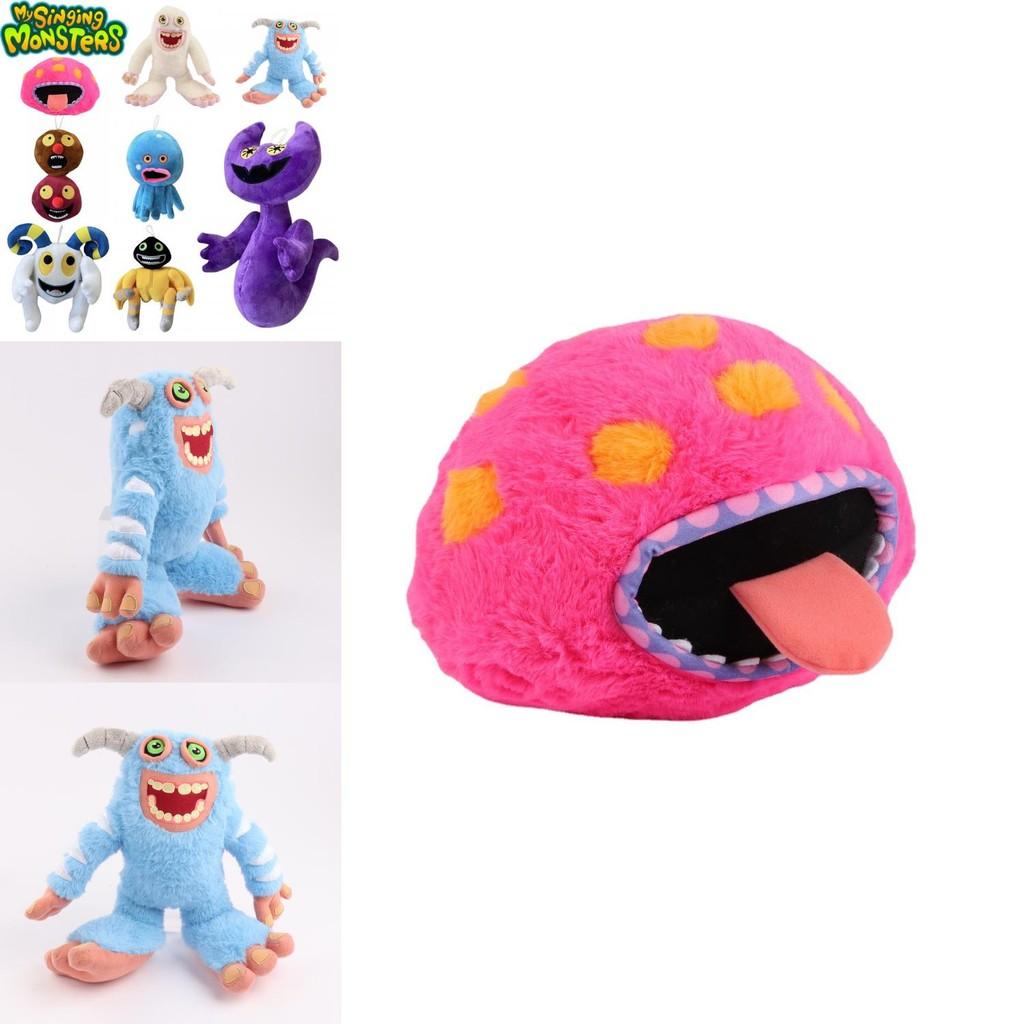 My Singing Monsters Peluş Oyuncak Mavi Beyaz ve Pembe