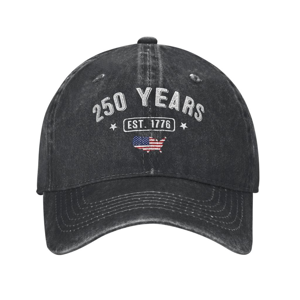 USA Th Commemorative Baseball Cap Retro Distressed Washed Sun Cap Unisex Women Outdoor Workouts Adjustable Fit Hats Cap