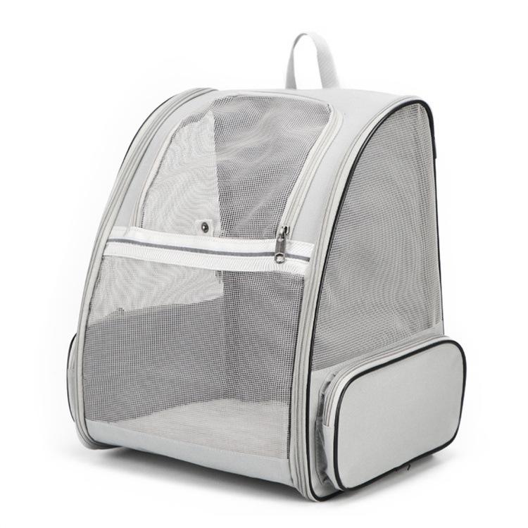 Bolsa Transportín para Gatos Mochila de Viaje para Exteriores para Gatos Perros Pequeños Bolsa Transportadora para Gatos Transpirable Adecuada para Gatos de Hasta 6 kg