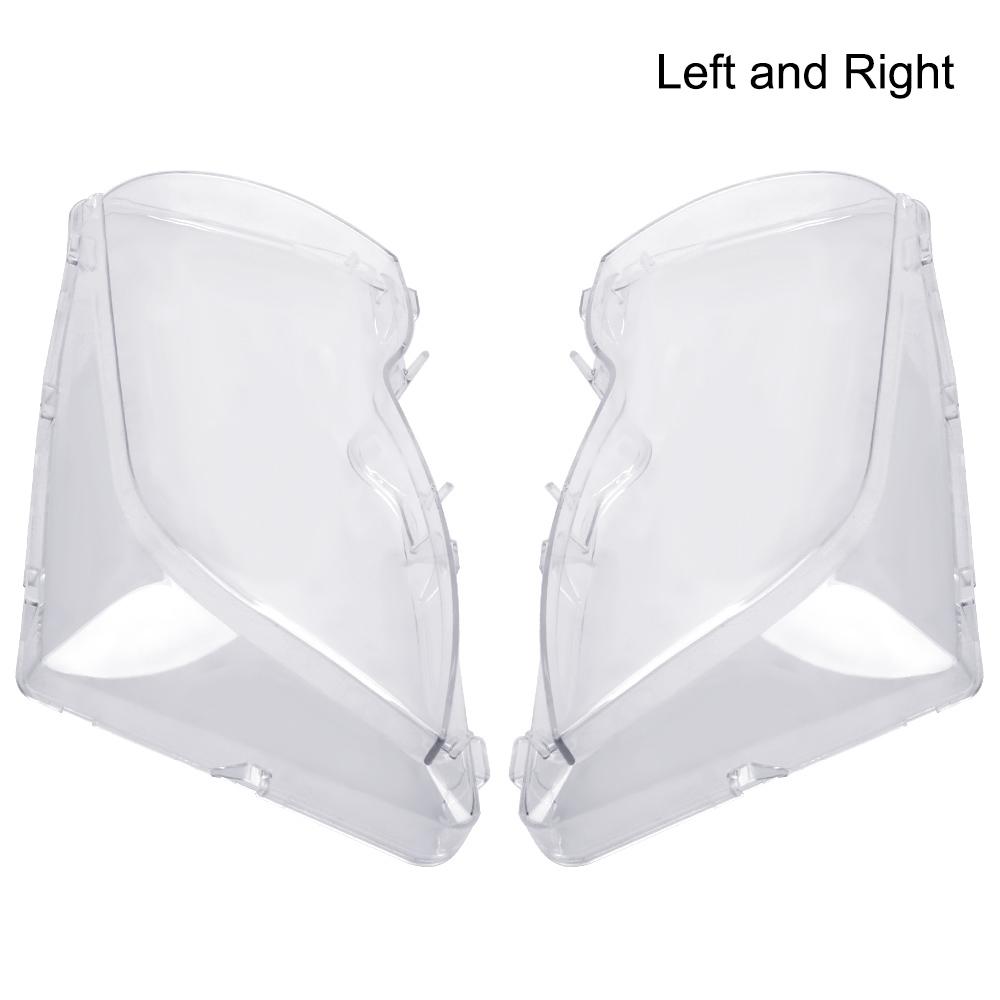 For BMW E46 Serie 3 4Door 2002-2005 Car Headlight Covers Lampshade Headlamp Shell Guards Housing Protect Automobile Accessories