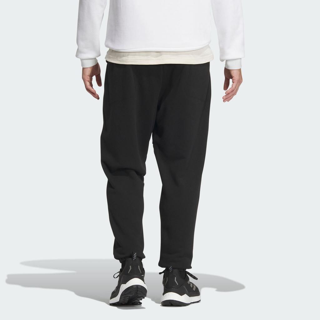 Adidas French Terry Sweat Trousers Men Bottoms Black IW3908