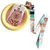 ABS Cartoon Card Case Plastic Bus Card Cover Printed Capybara Card Holder  Protective Card