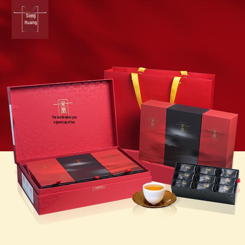 Song Huang New Gongxi Premium Mi Lan Xiang Phoenix Dancong Oolong Tea Gift Set, 150g красный
