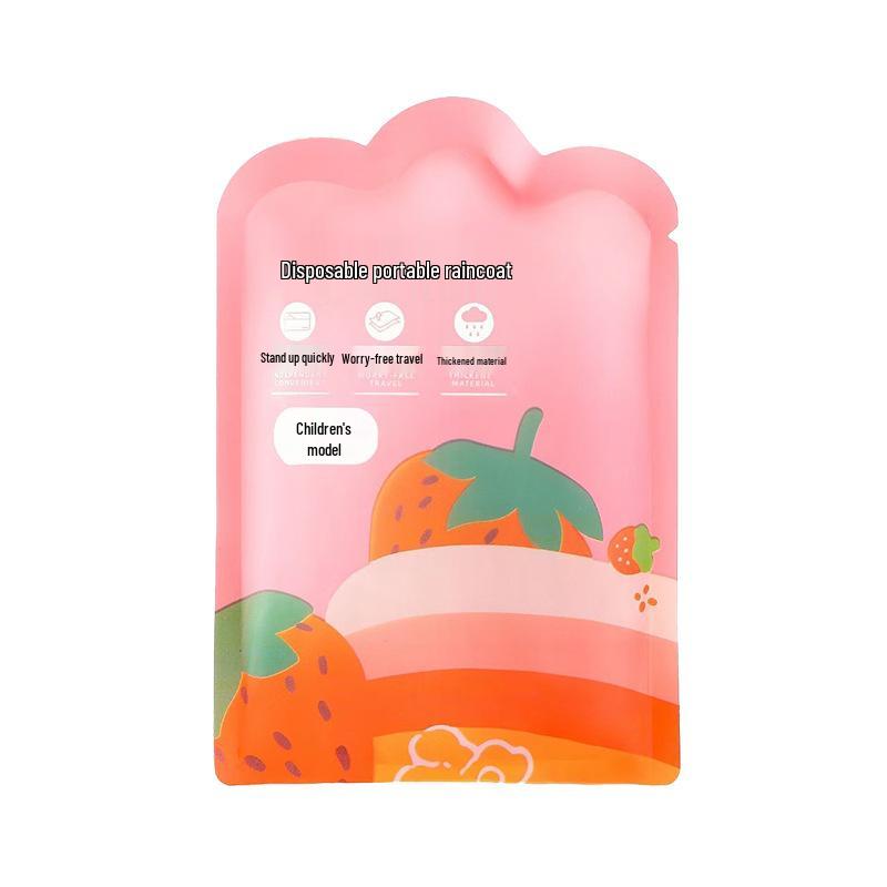 

Детское пончо: Утолщенный, Удлиненный, Одноразовый Дождевик (6-12 лет)