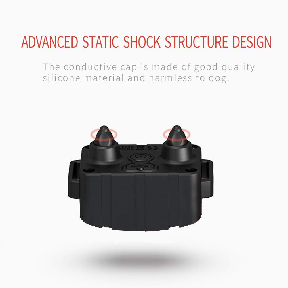 Dog Training Device: Remote-Controlled Waterproof Bark Stopper with Shock, Vibration, and Warning Features for Pets (500m Range)