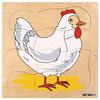 Educo 522012 Growing Puzzle (Chicken) 31 Pieces
