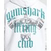 Gymshark Lifting Club Hoodie White Artificial Teal A1c8c Wc65