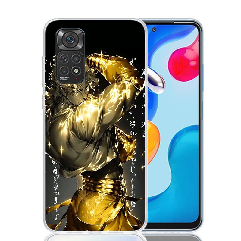 JoJo Abenteuer Dio Diego Brando Handyhülle Für Xiaomi Redmi Note 15 14 13 12S 12 Pro Plus 11S 11E 11 11T 10S 10 Kunst Weiches Muster