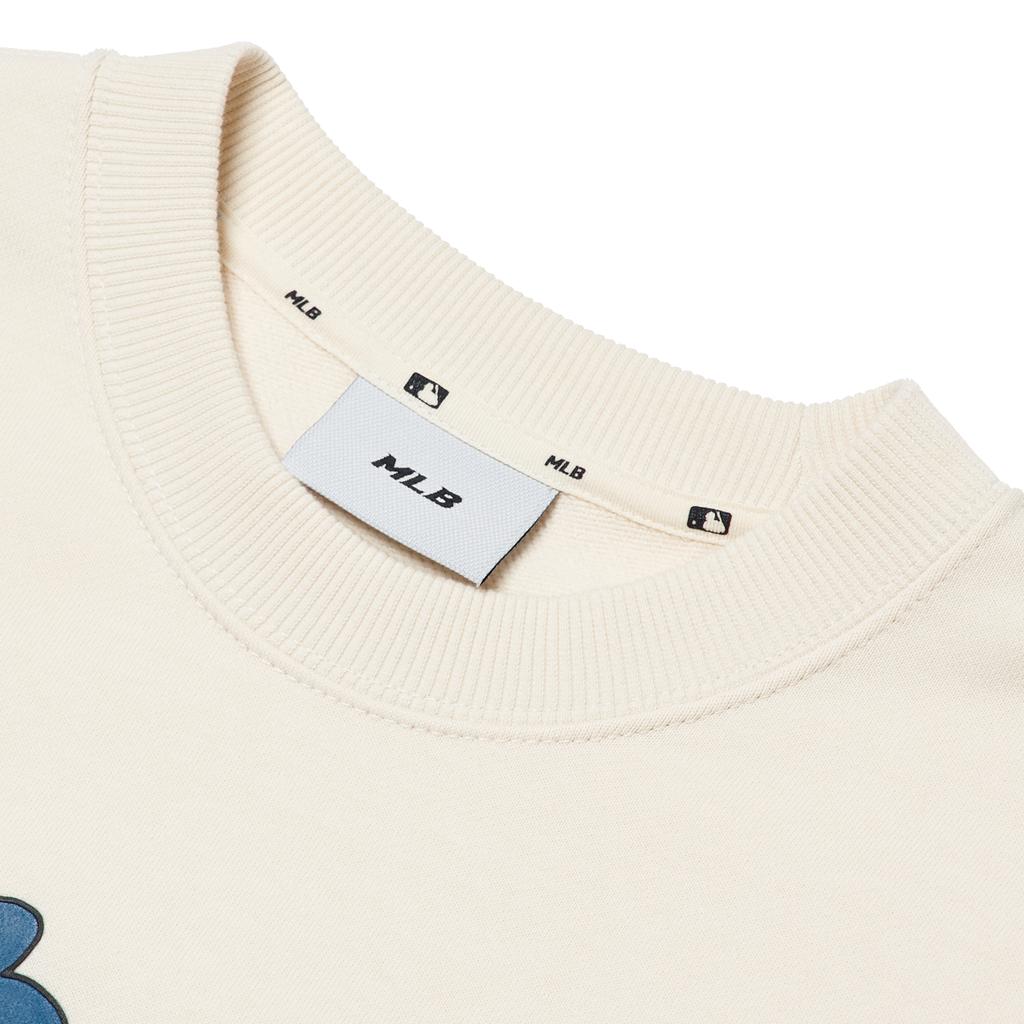 New MLB Sweatshirts Unisex Beige 3AMTL0224-50CRS