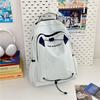 Schoolbag Lightweight Schoolbag Female Niche Design Sense Simple Letter Middle School Student College Student Backpack Outdoor Outing Wind Backpack