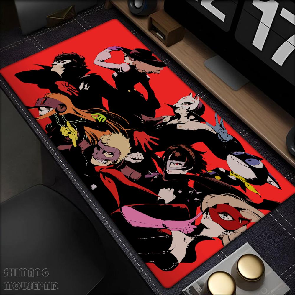 Persona 5 Mouse Pad Mousepad Large Gaming Mouse Pad Lockedge Thickened Computer Keyboard Table Desk Mat