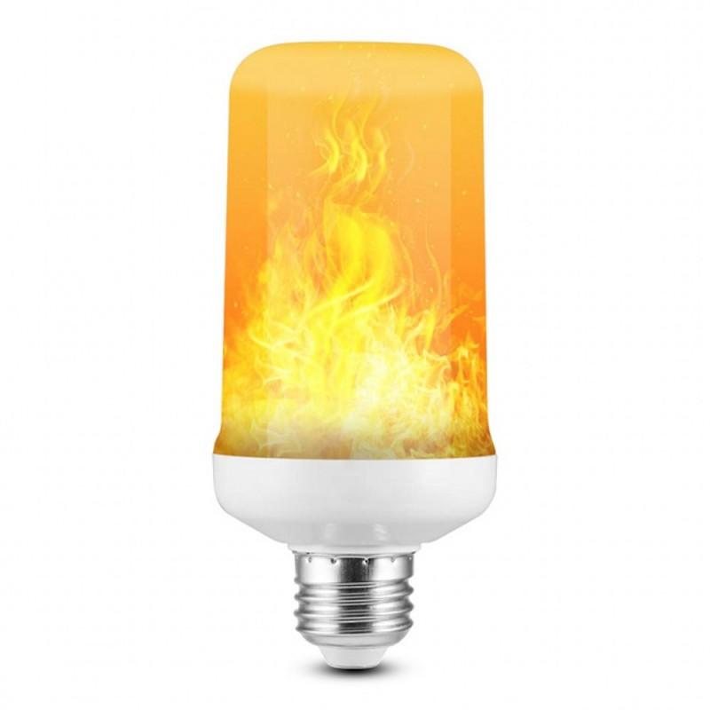 The latest E27 LED flame bulb Fire E14 Corn bulb Flicker LED light Dynamic flame effect 3W 5W 9W 85V-265V for home lighting