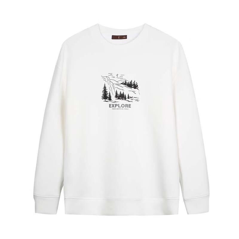 

TRIES Men s Round Neck Floral Pattern Sweatshirt L 50